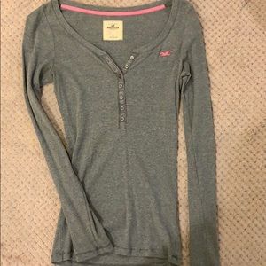 Grey Hollister Long Sleeve